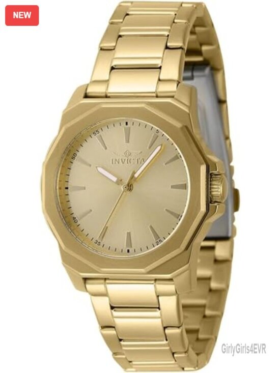 Stainless Steel Quartz Wrist Watch - 34mm